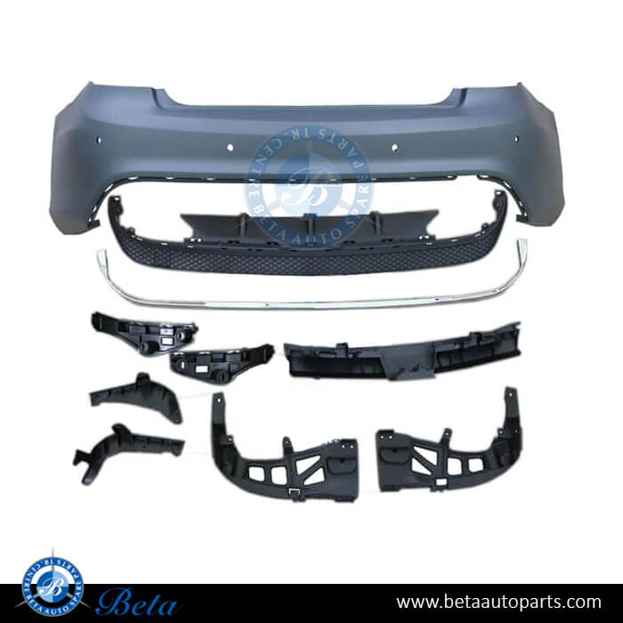 Rear Bumper assembly with PDC Normal AMG for Mercedes E-Class Coupe C207 2014-2016 models, Part Number 2078858125 Rear Bumper assembly with PDC Normal AMG for Mercedes E-Class Coupe C207 2014-2016 models, Part Number 2078858125